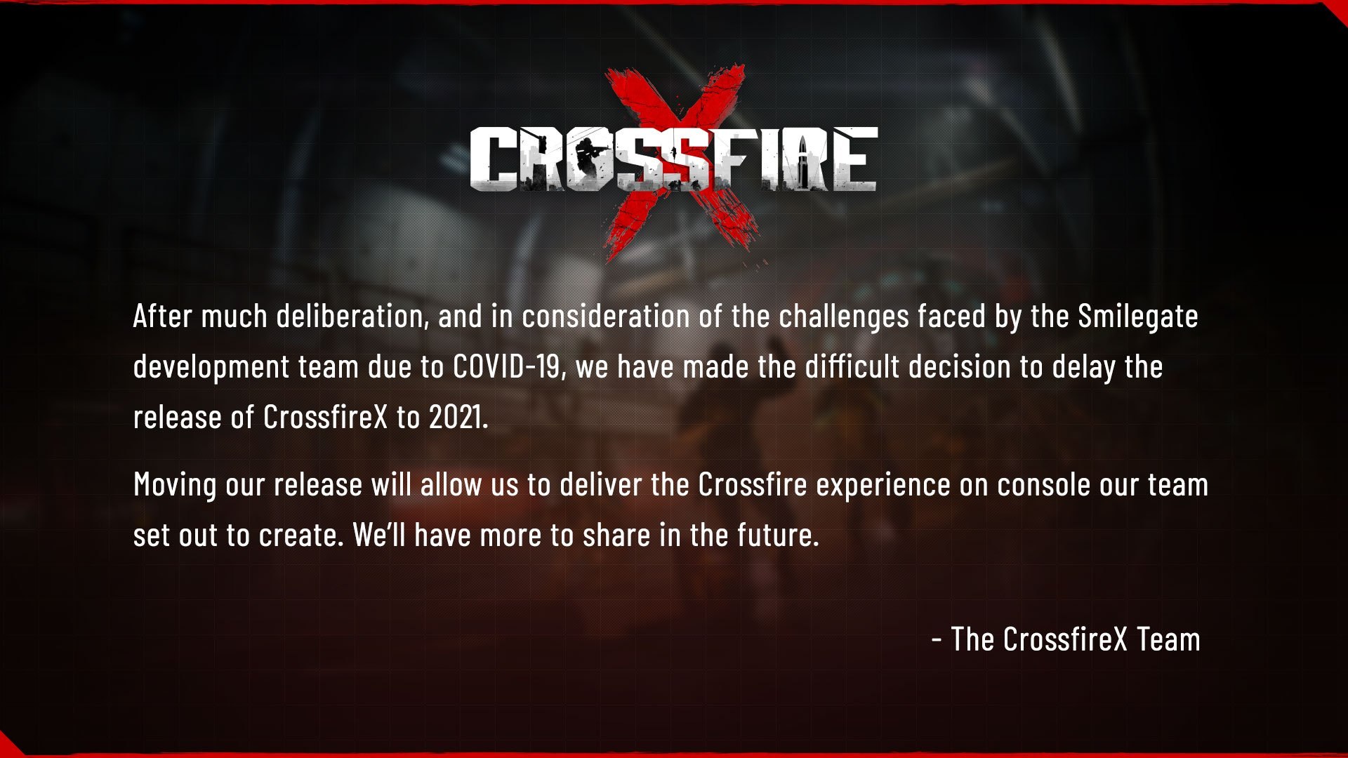 CrossfireX перенесли