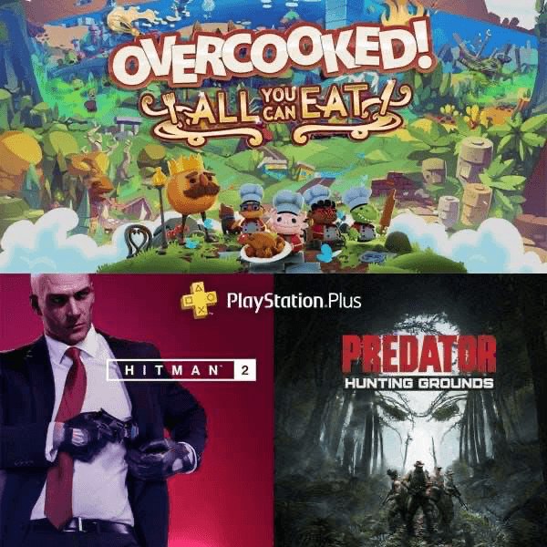 Подписчики PS Plus в сентябре получат Overcooked, Predator и Hitman 2