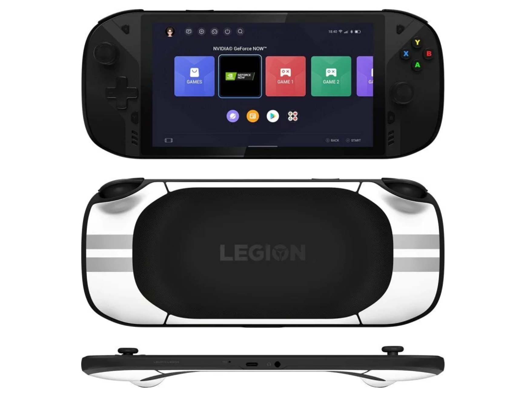 На сайте Lenovo нашли концепты неанонсированной портативной консоли Legion Play.
