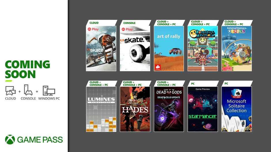 Список игр, которые пополнят библиотеку подписки Xbox Game Pass до 17 августа.