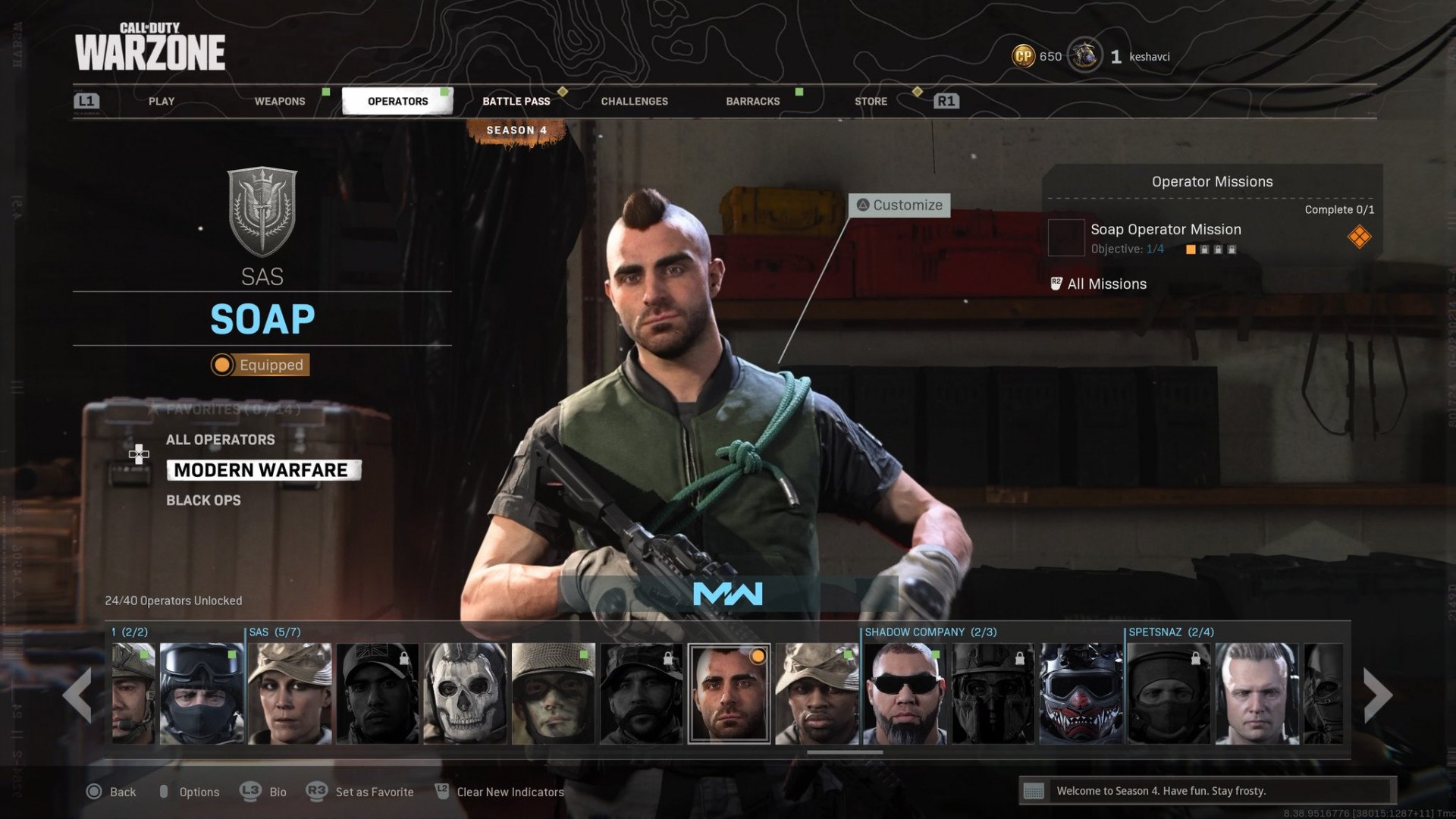 Джона «Соупа» МакТавиша наконец добавили в Call of Duty: Warzone и Modern Warfare