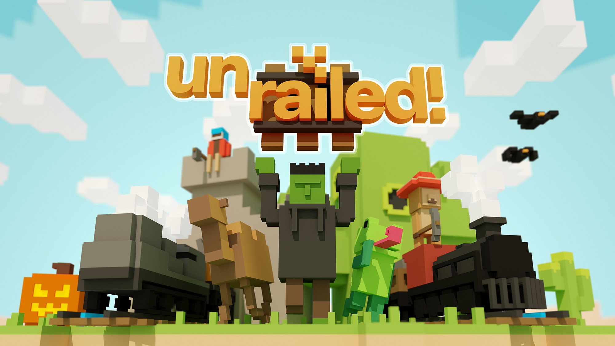 В Epic Games Store началась раздача игры о строительстве железной дороги Unrailed!