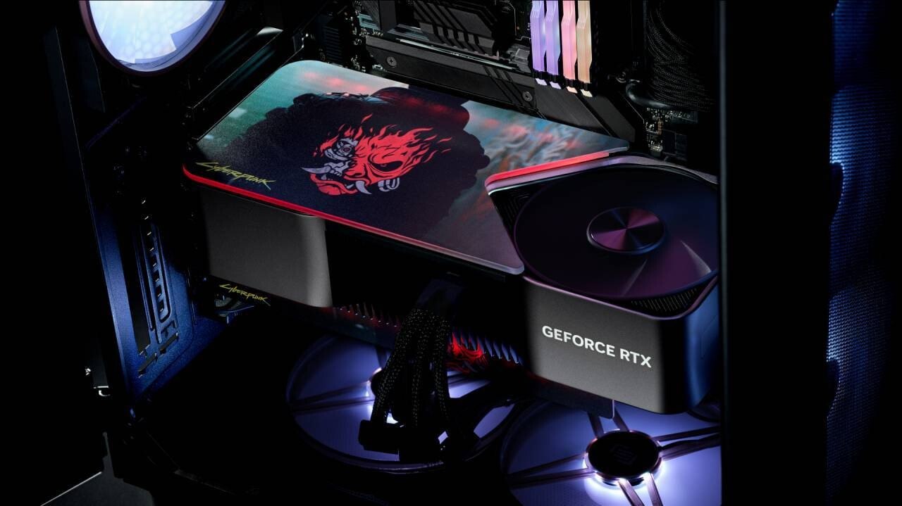 CD Projekt RED разыграет три видеокарты GeForce RTX 4090 в стиле Cyberpunk 2077